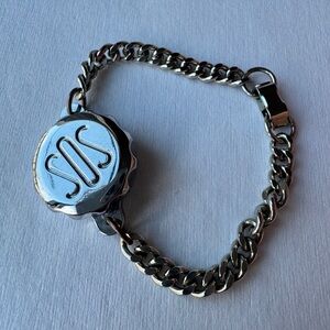 Vintage SOS Medical Alert Bracelet 6 3/4 Inches